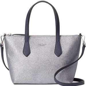 Kate Spade Joeley Glitter Dust Navy Crossbody Ina